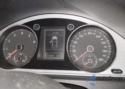 2013 Volkswagen Cc 2.0T R-Line/2.0T Sport/2.0T Sport Plus z USA, uszkodzony, nr VIN WVWBN7AN6DE509063